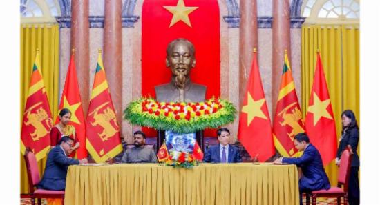ශ්‍රී ලංකාව හා වියට්නාමය අතර අවබෝධතා ගිවිසුම් 04ක්
